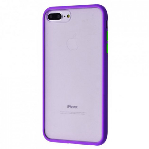 Чехол Shadow Matte для iPhone 8 Plus Purple/Lime
